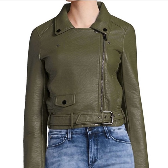 joe's jeans leather moto jacket